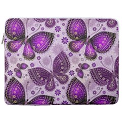 Butterflies Butterfly Insect Animal Nature 17  Vertical Laptop Sleeve Case With Pocket