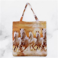 Seven Horses, Sun Grocery Tote Bag