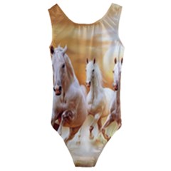 Seven Horses, Sun Kids  Cut-out Back One Piece Swimsuit