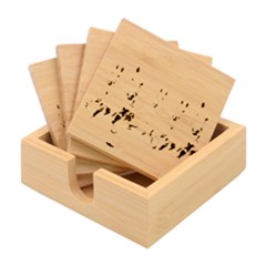 Seven Horses, Sun Bamboo Coaster Set