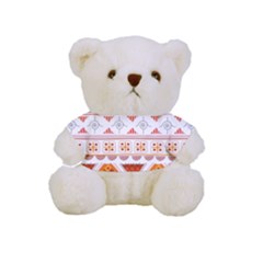 Bright Aztec Ethnic Seamless Pattern Full Print Cuddly Teddy Bear