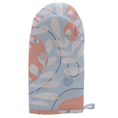 Pattern Plants Leaves Nature Microwave Oven Glove