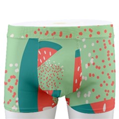 Watermelon Dots Summer Pattern Men s Boxer Briefs