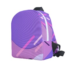 Colorful Labstract Wallpaper Theme Kids  Age 2-4 Lightweight Preschool Backpack