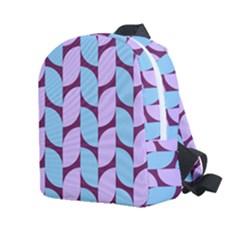 Purple Blue Pattern Kids  Age 2-4 Lightweight Preschool Backpack