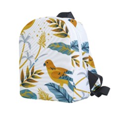 Artwork Backdrop Bird Blue Kids  Age 2-4 Lightweight Preschool Backpack