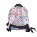 Personalized Unicorn Name Any Text Kids Age Lightweight Preschool Backpack Kids  Age 2-4 Lightweight Preschool Backpack View2