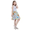 Personalized Name Back To School Pattern Kids  Skater Dress Kids  Skater Dress View3