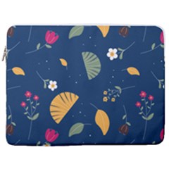 Cute Korean Pattern 17  Vertical Laptop Sleeve Case With Pocket