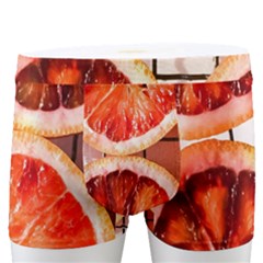 Peorange, Fruit, Citrus Men s Boxer Briefs