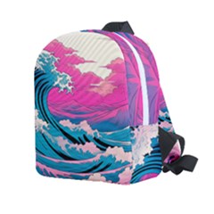 Waves Mountains Sky Kids  Age 2-4 Lightweight Preschool Backpack