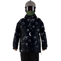 Cosmic Black Space Star Men s Ski And Snowboard Waterproof Breathable Jacket