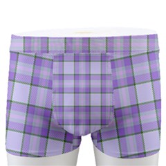 Purple Plaid Tartan 2 Men s Boxer Briefs