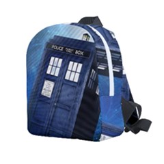 Tardis Doctor Who Space Blue Kids  Age 2-4 Lightweight Preschool Backpack