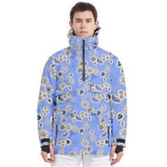 Abstract Pattern Men s Pullover Zip Ski And Snowboard Waterproof Breathable Jacket