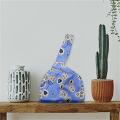 Abstract Pattern Japanese Wrist Knot Bag