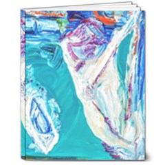 Seascape 8  X 10  Hardcover Notebook
