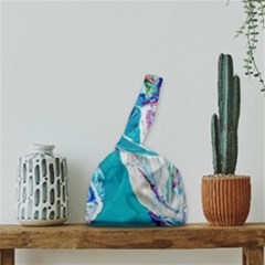 Sailing Boat Japanese Wrist Knot Bag