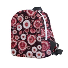 Mid Century Retro Floral 1970s 1960s Pattern 96 Kids  Age 2-4 Lightweight Preschool Backpack
