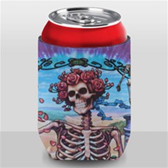 Grateful Dead Hippie Peace Roses Rock Music Legend Can Holder