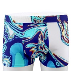 Trippy Dippy Bears Blue Dancing Greatful Dead Skull Steal Your Face Men s Boxer Briefs