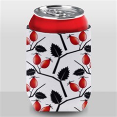 Rose Hip Pattern Branches Autumn Can Holder