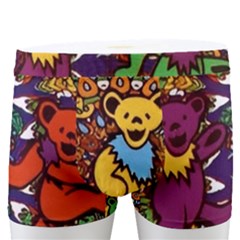 Grateful Dead Psychedelic Bears Men s Boxer Briefs