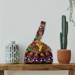 Grateful Dead Psychedelic Bears Japanese Wrist Knot Bag