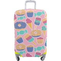 Ice Cream Donut Sweets Candie Luggage Cover (large)