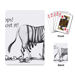 Lost Playing Cards Single Design