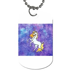 Unicorn Ii Dog Tag (one Sided)