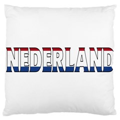 Netherlands Large Cushion Case (one Side)