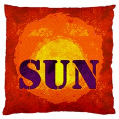 Rust Large Cushion Case (single Sided) 