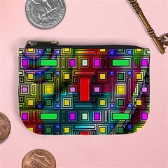 Abstract Modern Coin Change Purse