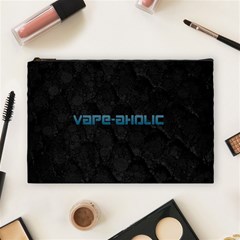 Vape Aholic Turquoise  Cosmetic Bag (large)