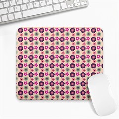 Cute Floral Pattern Large Mouse Pad (rectangle)