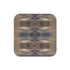 Wildlife Wild Animal Skin Art Brown Black Drink Coaster (square)