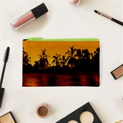 Tropical Sunset Paradise Cosmetic Bag (xs)