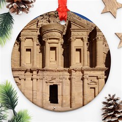 Petra Jordan Ornament (round) 