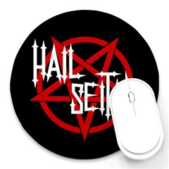 Hail Seitan Round Mousepads
