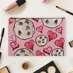 Chocolate Chip Cookies Cosmetic Bag (large) 