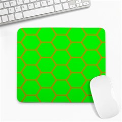 Bee Hive Texture Large Mousepads