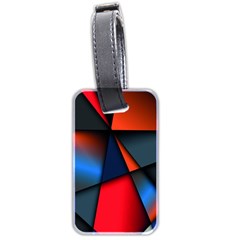 3d And Abstract Luggage Tags (two Sides)