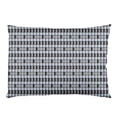 Pattern Grid Squares Texture Pillow Case (two Sides)