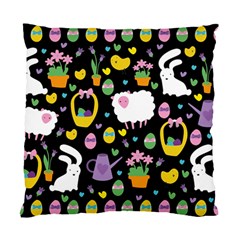 Cute Easter Pattern Standard Cushion Case (one Side)