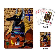 Anubis Playing Card