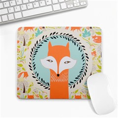 Foxy Fox Canvas Art Print Traditional Large Mousepads