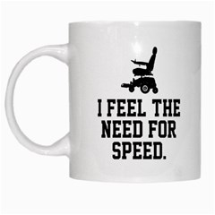 The Need For Speed White Coffee Mug