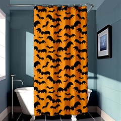 Pattern Halloween Bats  Icreate Shower Curtain 36  X 72  (stall) 