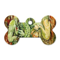 Chung Chao Yi Automatic Drawing Dog Tag Bone (one Side)